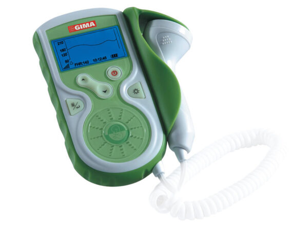 Doppler fetale babysound, portatile, con display e sonda da 1 mhz