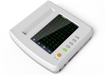 ECG A 12 CANALI – 1212G – con software

Rileva simultaneamente segnali ECG di 12 derivazioni e stampa tracciati ECG con la stampante termica integrata.
Registrazione e visualizzazione tracciati ECG in modalità auto/manuale; misurazione, analisi e diagnosi automatica dei parametri dei tracciati ECG.

– display LCD 10,1” a colori 1280×800 dot, ad alta risoluzione
– visualizzazione ECG di 3/6/12 derivazioni per osservare ritmo anomalo
– alimentazione mediante rete elettrica CA/CC o batteria al litio ricaricabile integrata
– fino a 10 ore di standby e più di 3 ore di stampa continua
– registrazione fino a 1.000 tracciati ECG
– l’auto-misurazione e l’auto-interpretazione degli ECG di routine forniscono i risultati delle misurazioni e le conclusioni per l’auto-diagnosi
– conclusioni auto-diagnosi per HR, Intervallo PR, Durata P, Durata QRS, Durata T, Intervallo QT/QTc, Assi P/QRS/T, Ampiezza R(V5), S(V1), R(V5)+S(V1)
– ampia memoria integrata per almeno 4000 cartelle cliniche
– trasmissione con cavi LAN, USB. Caricamento automatico casi, scaricamento e stampa referti
– cartelle cliniche anamnestiche esportabili in altri formati (dat, pdf, xml, bmp, jpeg, png ecc.)

Software CD in GB, FR, IT, ES, PL, RO, SI, TR.

Dimensioni: 34x32xh 8,6 cm
Peso: 5 kg