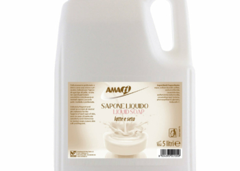 Il sapone liquido al latte da 5 litri – AMATI