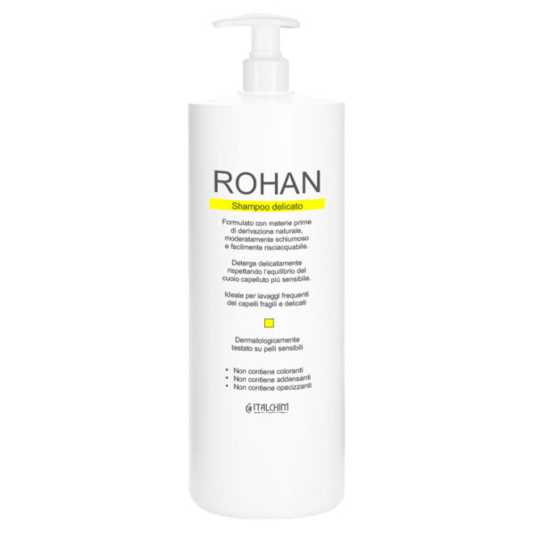 Rohan Shampoo delicato neutro 1000 Ml - Specifico per l'igiene degli Ospiti